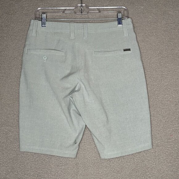 Volcom True To This Shorts Mens Size 28 Skate Surf Beach Gray Hybrid Preppy - Picture 3 of 13